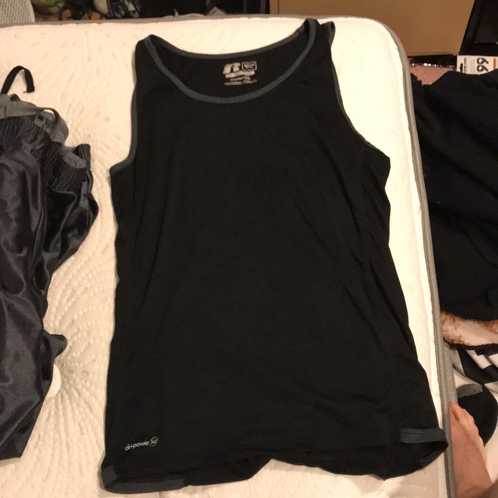 Training for athletic tank top